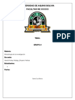 ESQUEMA IDEA DE INVESTIGACIÓN Del Semestre 2