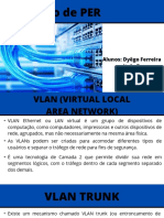 VLAN, roteamento e protocolos de rede