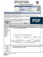 EVALUACION DIAGNÓSTICA 1ro ECA