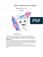 Secuencia Didáctica Cuidamos Nuestros Dientes. Año 2022