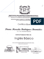 Certificado Ingles