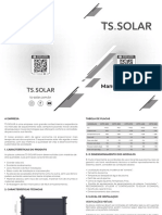 Manual TS-Solar - Placas