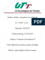 Diferencias entre equipo y grupo de trabajo