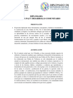 D. Estudios de Paz y Desarrollo Comunitario Ultimo