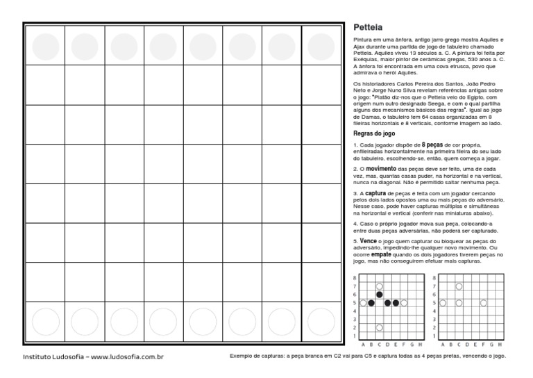 Atividades Sobre Empate, PDF, Jogos de tabuleiro tradicionais