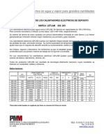 Manual - Calentador Electrico de 180 A 500 LTS - Leflam