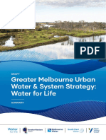 Draft Water For Life Strategy Summary