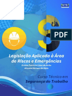 SEG - Legislação Aplicada À Área de Riscos e Emergências (2022)