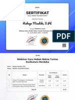 Sertifikat Webinar Guru Hebat