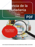 Clase 4 Ciencias para La Ciudadanía 3º Medio