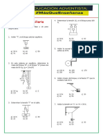 Práctica de equilibrio de fuerzas