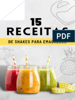 Receitas de shakes caseiros para emagrecer