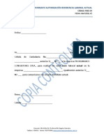 FMEC-OK-004 FORMATO AUTORIZACIÓN REFERENCIA LABORAL ACTUAL