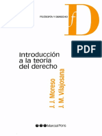 Moreso, J.J. Vilajosana. Introducción A La Teoría Del Derecho. Pp. 110-114