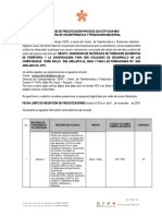 Solicitud de precotización para adquisición de materiales de formación SENA CTPI