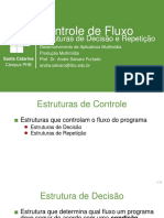 DAM - 02 - Controle de Fluxo - Decisão e Repetição