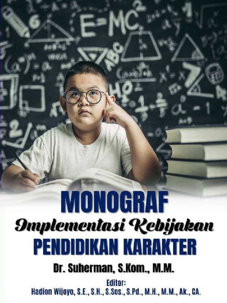 Monograf Implementasi Kebijakan Pendidikan Karakter (Dr. Suherman, S ...