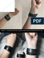 Development of Sawa Double Wrap Leather Bracelets