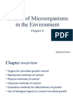 Ch. 8 Control of Microorganisms in The Environment