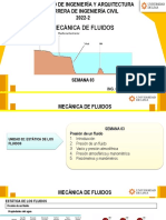 2022 2 Mecánica de Fluidos - Semana 3 1