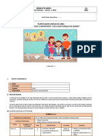 5 Años - Planificador Del 04 Al 15 de Abril