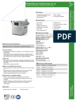 Ficha de Producto Cortadora de Hortalizas CA 31