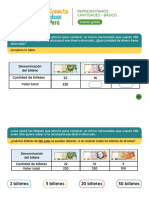 CONECTAIDEAS Representamos Cantidades Con Billetes E8 - Actividad2 Activ de REFUERZO