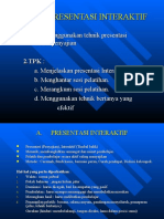 Tehnik Presentasi Interaktif (DR Anang)