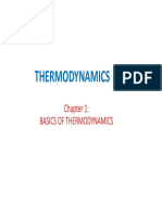 Chapter 1 Basics of Thermodynamics