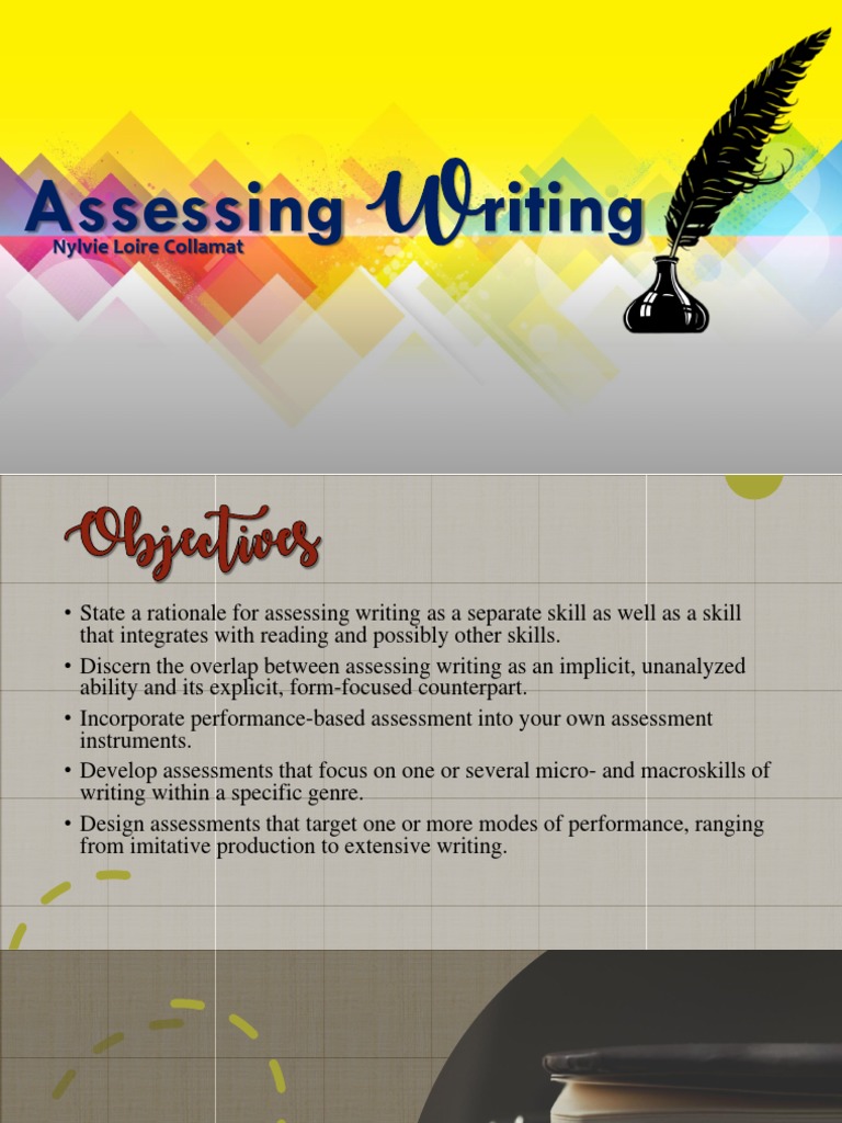 Assessing Writing - Report | PDF | Educational Assessment ...