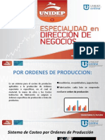 SEM 3 TEMA 2 Costeo por ordenes de Produccion