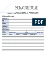 Esquema Planificación Articulada