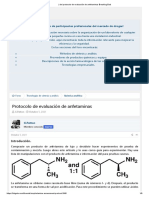 Del Protocolo de Evaluación de Anfetaminas Breaking Bad