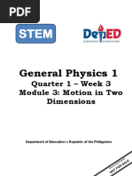 General Physics 1 q1 Week 3