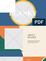 Blanky - Multipurpose Presentation Google Slide (Image Not Include)