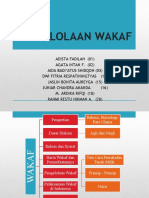 Pengelolaan Wakaf Di Indonesia (PAI SMA)