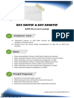 Zat Aditif & Zat Adiktif: Kompetensi Dasar