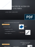 Habilitación de Acero en Columna