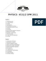 Physics 4531 SPM