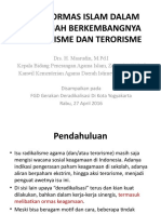 1. PERAN ORMAS ISLAM DALAM MENCEGAH BERKEMBANGNYA RADIKALISME DAN TERORISME