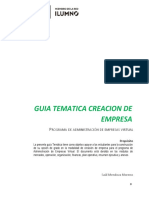 GUIA CREACIÓN DE EMPRESA FUAA - 2022-1 (1) Entrega Numero 1-1