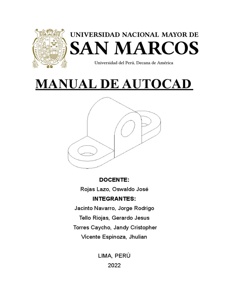 Guía de Dibujo Isométrico en AutoCAD | PDF | Informática