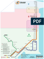 Plano Zonal Tarifario TRAM Alacant 2022