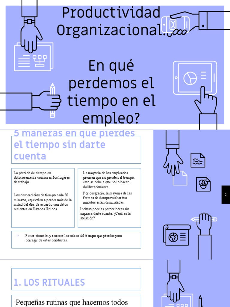 En Qué Perdemos El Tiempo | PDF
