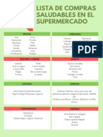 Lista de Compras Saludables