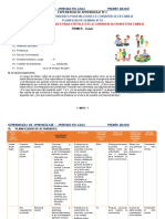 1° Grado - Planificador 10 Al 14 Mayo