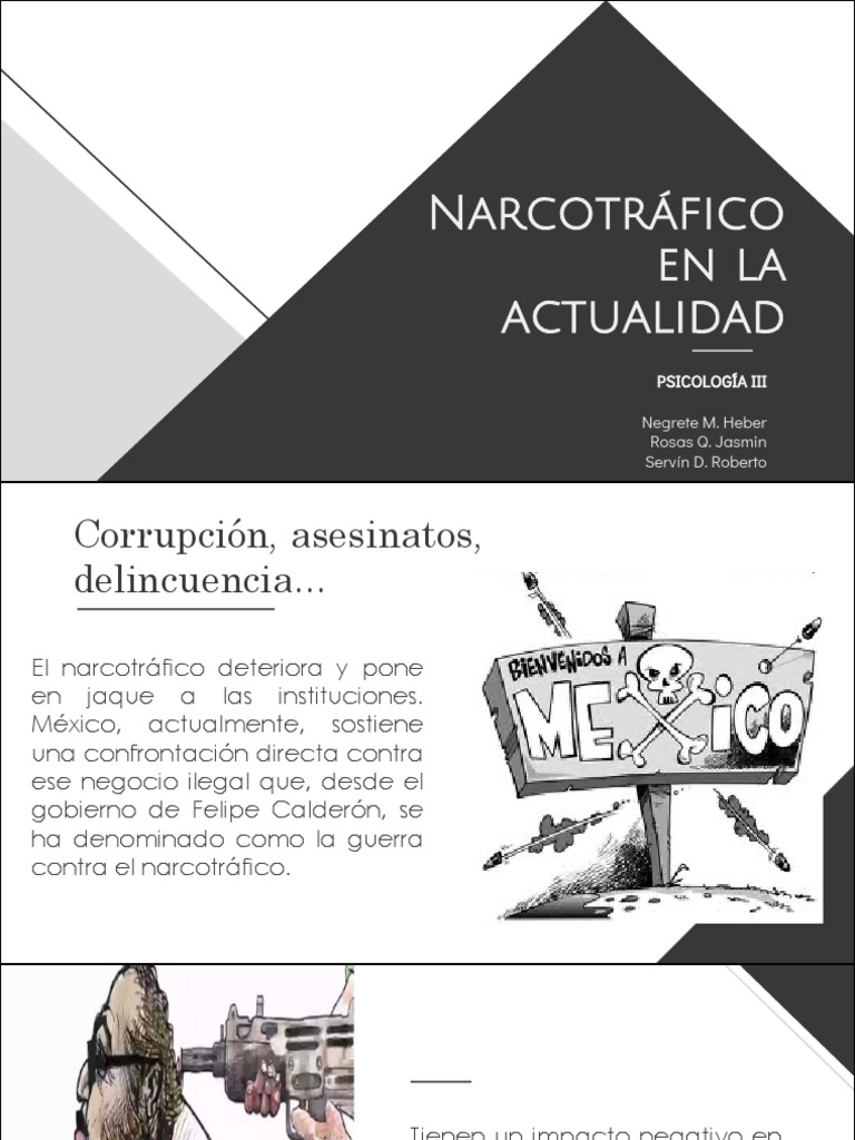 Narcotráfico y violencia en México | PDF | Cartel de Sinaloa | México