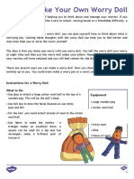 t2 P 475 How To Make Your Own Worry Doll Activity Sheet - Ver - 5