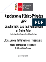 APP - alternativa para inversion en Sect.Salud_210910