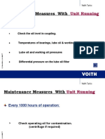 Maintenance Trouble Shooting of Voith Coupling